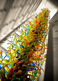 Chihuly Tower at the Museum of Art